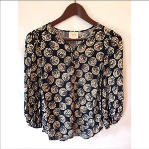 Maeve Anthropologie Flowy Blouse